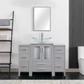 eclife 48" Modern Bathroom Vanity Sink Combo Freestanding Cabinet by eclife
