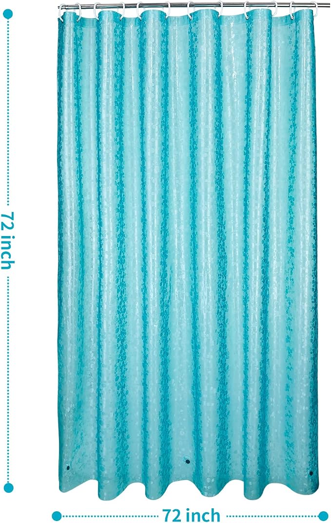 Bostofy Shower Curtain Liner Heavy Duty EVA, Waterproof Shower Liner - Image 8
