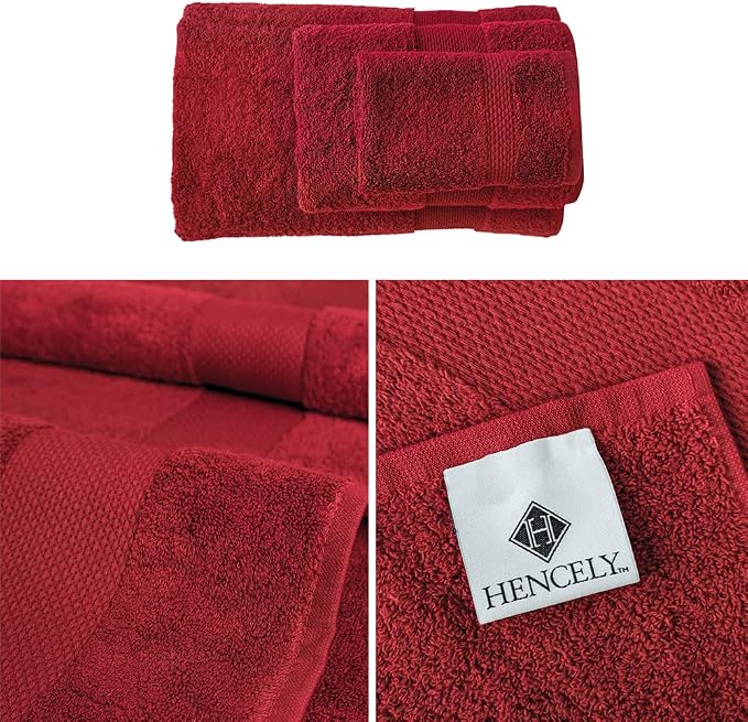 Hencely 6-Piece Bath Towel Set - Image 3
