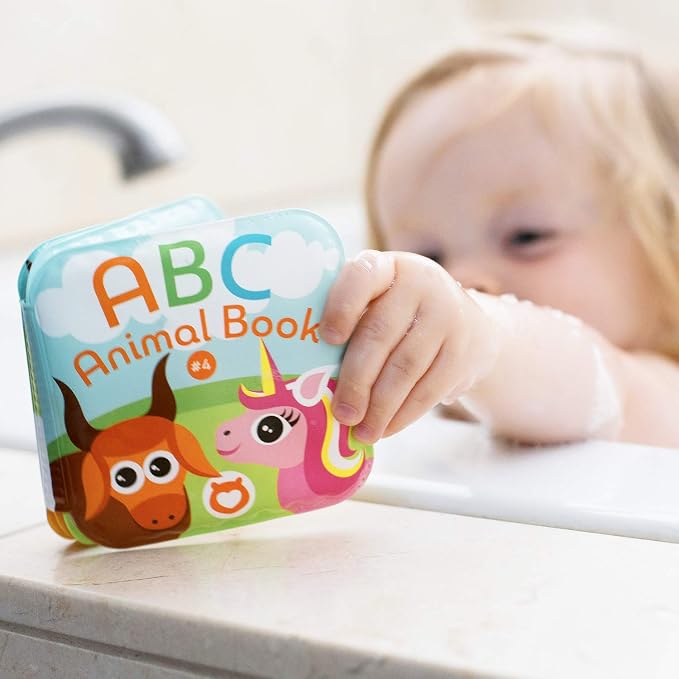 Super Bath Book Set of 12 (Fruits, Ocean Friends, Numbers Books; Color - Image 5