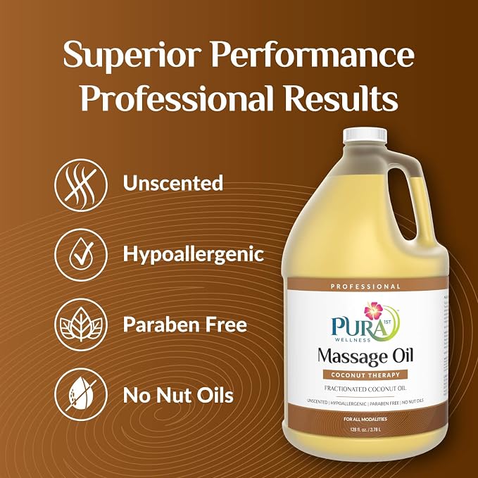 Coconut Therapy Massage Oil, Coconut Massage, Physical Therapy Coconut Oil - Image 3