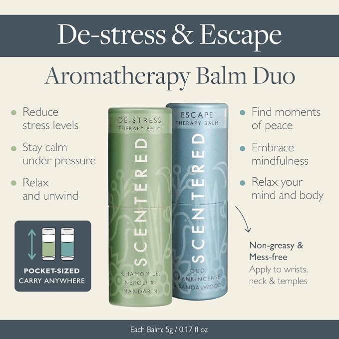 Scentered Aromatherapy Balm Stick Duo - Image 2