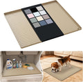 URMONA Waterproof Silicone Under Sink Mat 25'' x 22'' Shelf Liner by URMONA