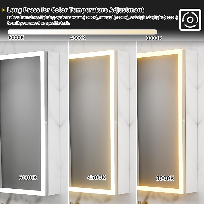 GroGro Lighted Medicine Cabinet - Image 6