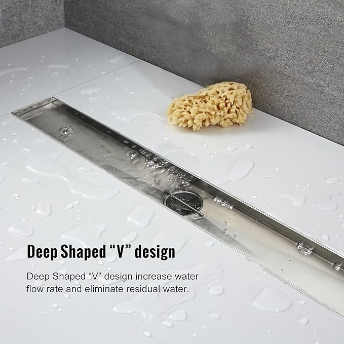 Linear Shower Drain, 36 inch Drain - Image 7