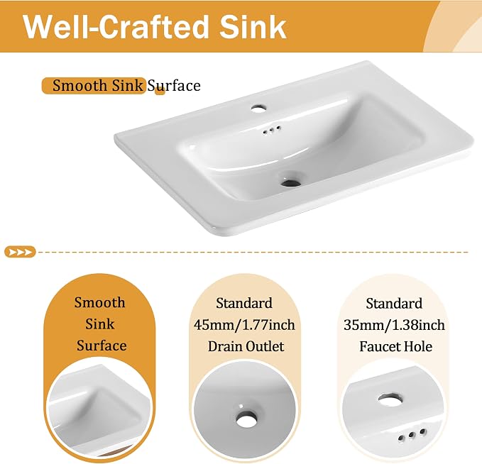 68 Inch Wall-Mounted Vanity - Image 5