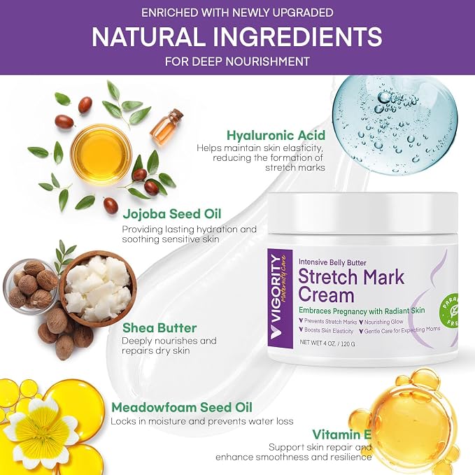 Stretch Mark Cream for Pregnant Women: Stretch Mark Treatment for Pregnancy - Image 3
