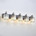 5-Light Black Bathroom Light Fixture Modern Vanity Lights Over Mirror Vintage by Zqoyn