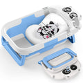 Foldable Baby Bathtub, Lightweight Bathtub by WXXM