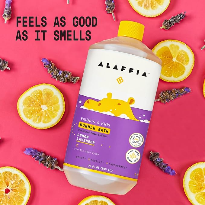 Alaffia Babies and Kids Bubble Bath, Gentle Baby Essentials - Image 8