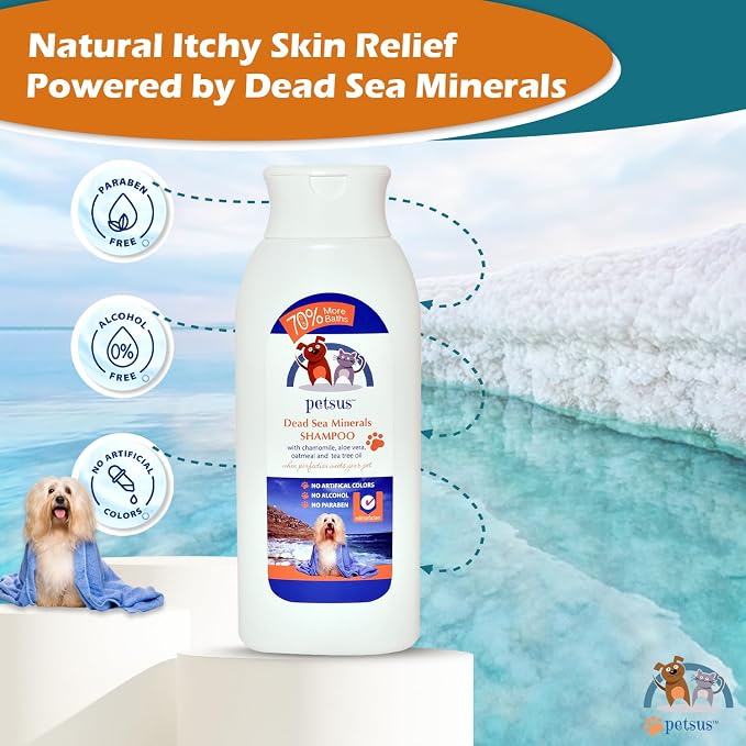 Oatmeal Dog & Cat Shampoo and Conditioner – Hypoallergenic Wash - Image 6