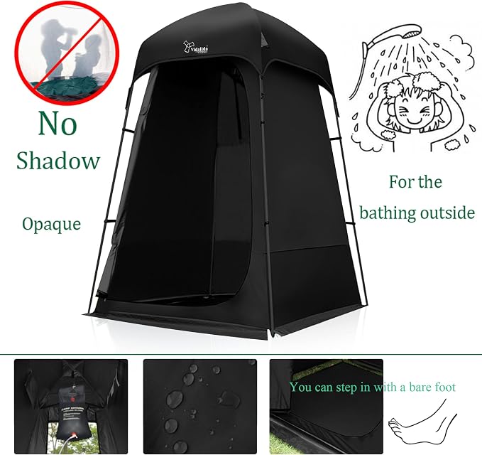 Outdoor Shower Tent Changing Room Privacy Portable Camping Shelters - Image 3