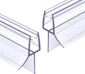 Frameless Ultra Clear Shower Door Bottom Seal 3/8" Thick 36" Long 2 Pack by ExpertofShowerGlassDoor