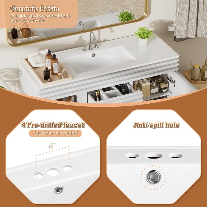 ROOMTEC 48" Bathroom Vanity - Image 5
