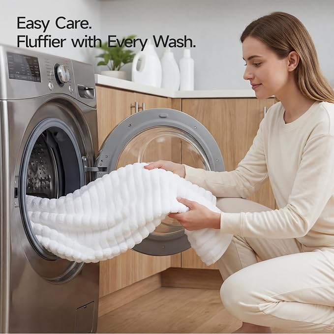 REDKISS 2 Pack Large Bath Towels 31×63 inches, 100% Cotton, Super Soft and - Image 8