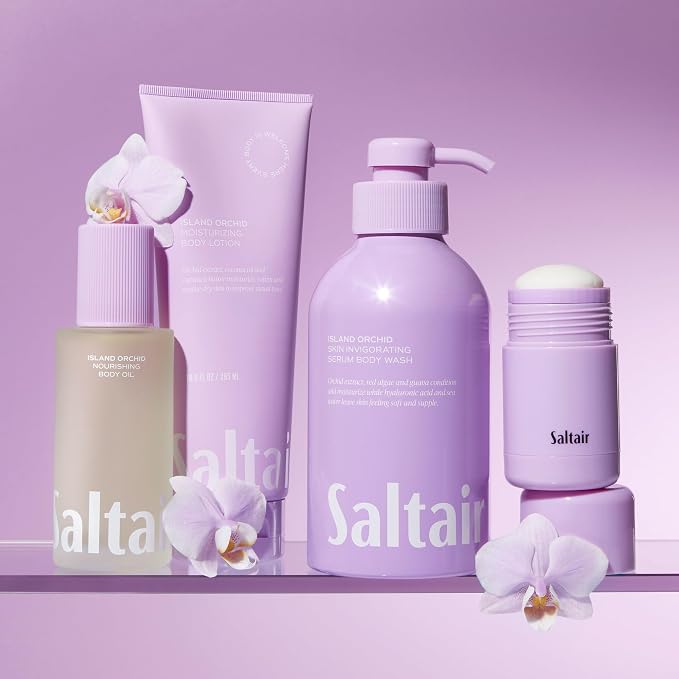 Saltair Body Wash, Island Orchid 2-Pack. Moisturizing Body Cleanser - Image 6