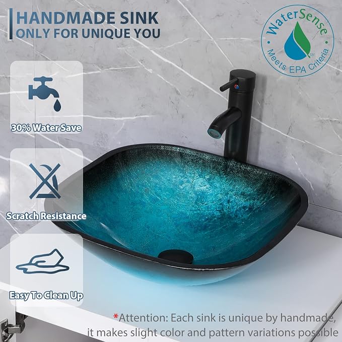 eclife 84" Modern Bathroom Vanity Sink Combo Freestanding Cabinet - Image 5