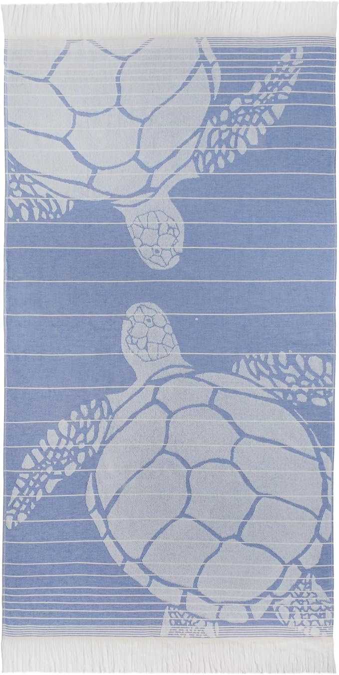 SOFE H&L | LINVIA Foutah Quick Dry Beach Towel Pack of 2 CARETTA by SOFEHomeLiving