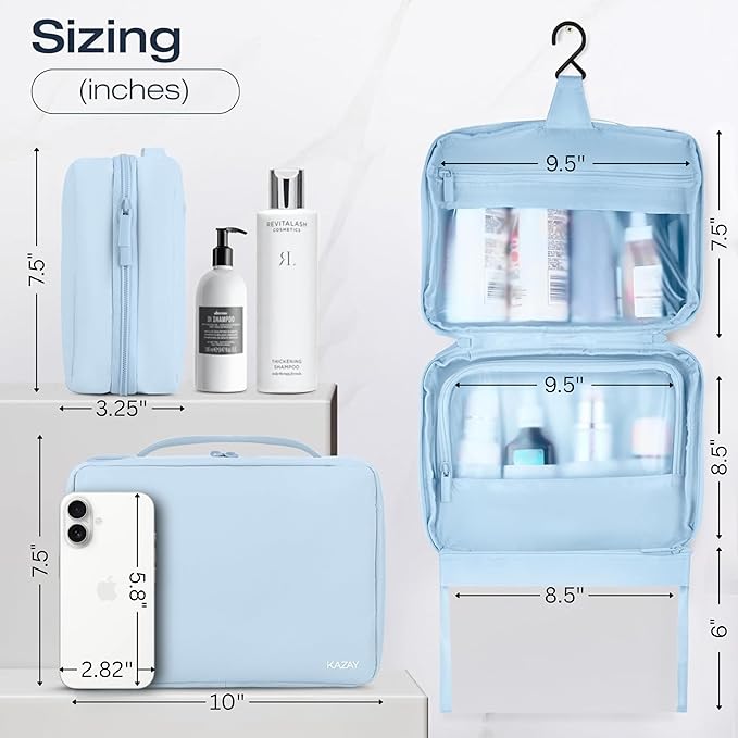 KAZAY Hanging Toiletry Bag - Image 2