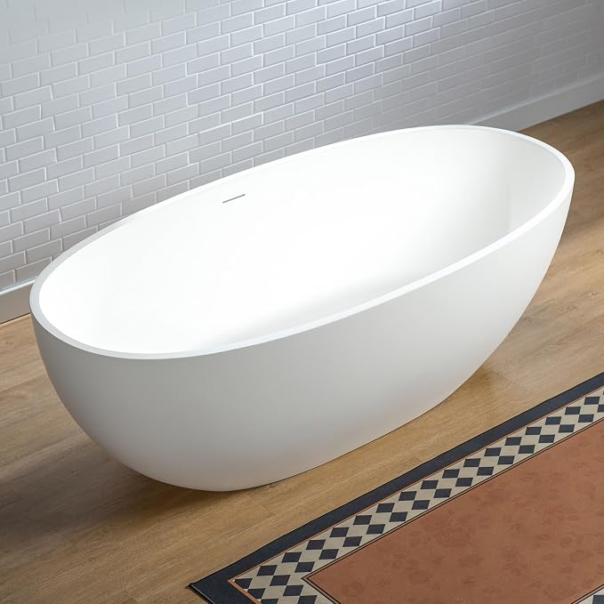 WOODBRIDGE 67 in. x 30.75 in. Stone Resin Luxury Contemporary Solid Surface - Image 13