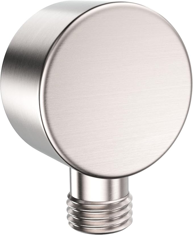 HammerHead Showers Solid Metal Drop Ell Wall Mount Elbow, 1/2" Shower Hose by HammerHeadShowers