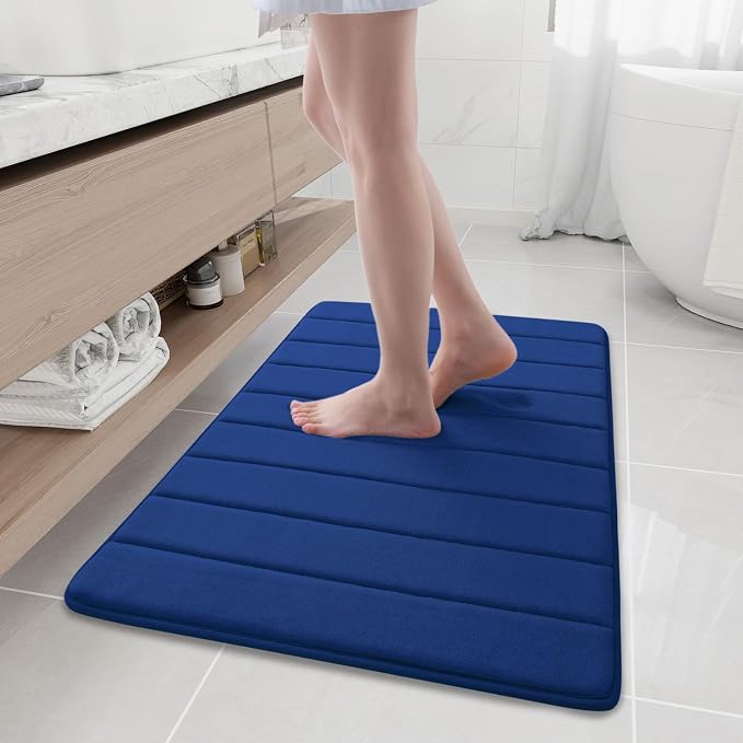 Buganda Memory Foam Bath Mat, 35.4" x 24", Ultra Soft and Non-Slip Bathroom Rugs by Buganda