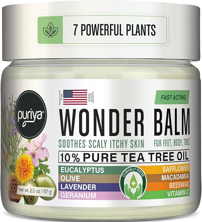 Tea Tree Oil Balm, Extra Strength, Pair Well by Puriya
