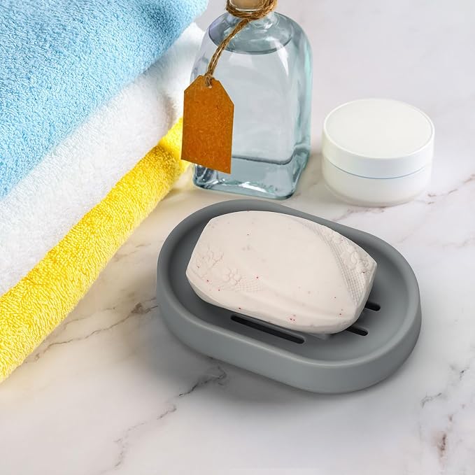 Topsky Soap Dish for Shower, 2 Pack Soap Dishes Soap Savers for Bar Soap - Image 6