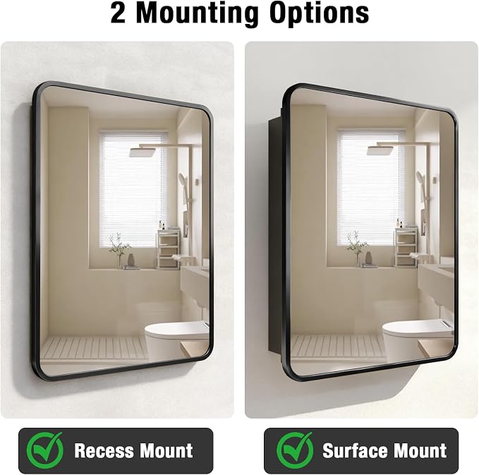Rectangle Bathroom Medicine Cabinet - Image 6