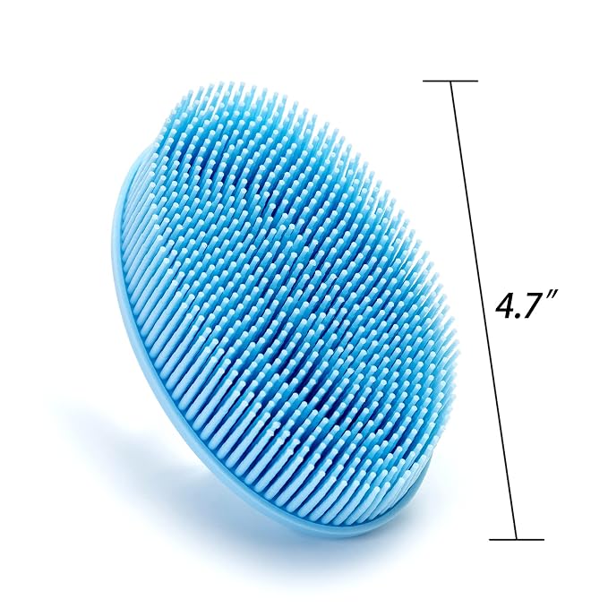 Premium Sensory Brush for Kids or Autism, Soft Silicone Body Scrubber, 2 in 1 - Image 4