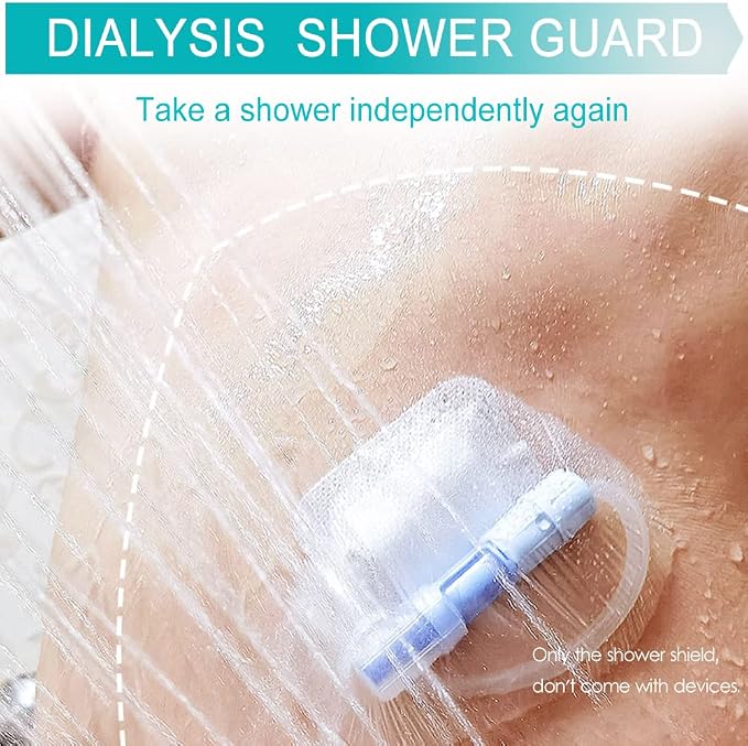 Waterproof Dialysis Catheter Shower Protector Shower Cover - Image 2
