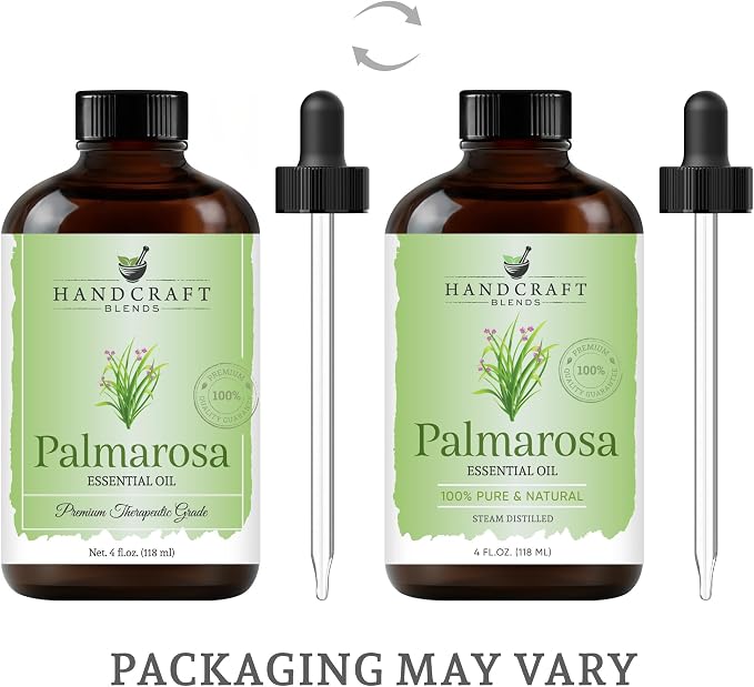 Handcraft Blends Palmarosa Essential Oil – Huge 4 Fl Oz – 100% Pure and Natural - Image 2
