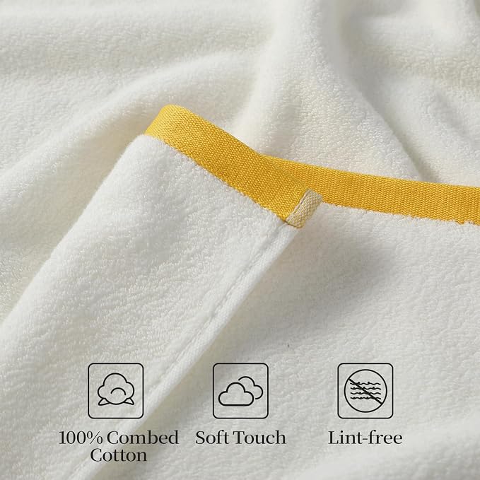 REDKISS 2 Pack 100% Cotton Bath Towels - Image 6