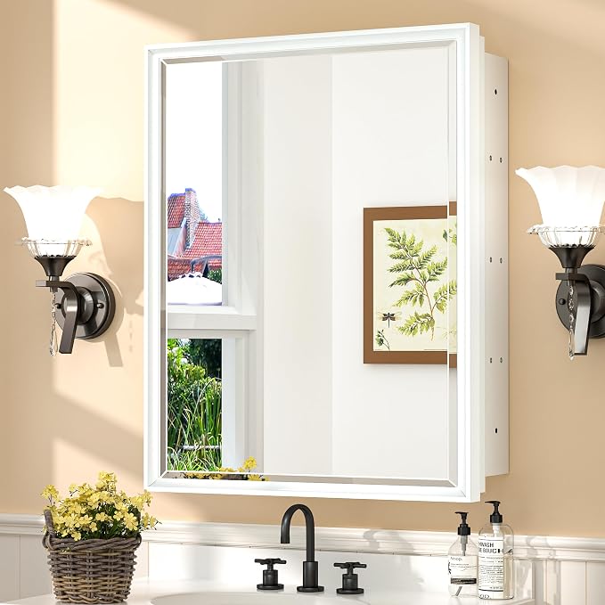 TokeShimi 21x27 Recessed Medicine Cabinet by RefinedBathroomAccessories