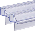 Shower Door Bottom Seal 2-Pack 1/4" x 36" Frameless Glass Shower Door Seal by Unknown