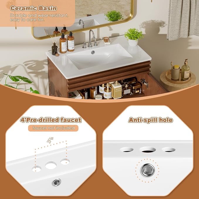 ROOMTEC 30" Bathroom Vanity - Image 8