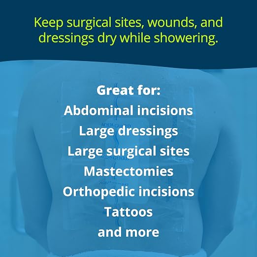 TIDI AquaGuard Sheet – 12” x 24” – Shower Protection Sheet – Self-Adhesive - Image 4