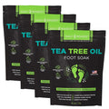 Tea Tree Oil Foot Soak with Epsom Salt by DAILYREMEDY