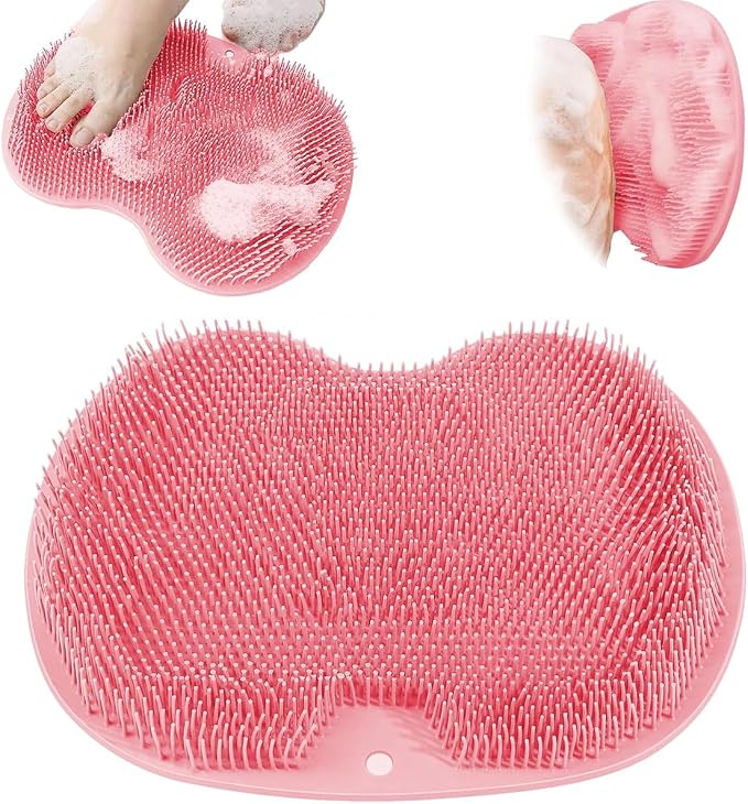 Shower Foot & Back Scrubber, Massage Pad by SakerPlus