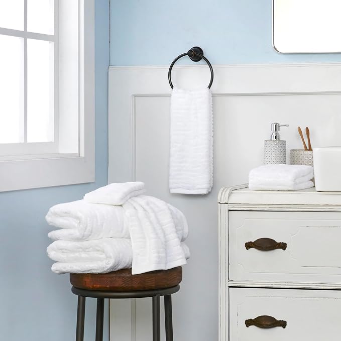 SKL Home CloudSoft Cotton Luxury 6-Piece Towel Set - Image 6