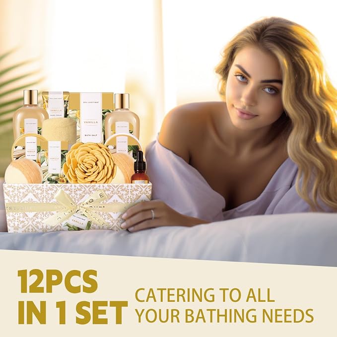 Spa Gift Baskets for Women, Spa Luxetique Spa Gifts for Women, Birthday Gifts - Image 6