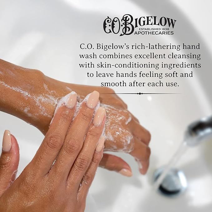 C.O. Bigelow Iconic Collection Vetiver Hand Wash, Scented Hand Soap - Image 2