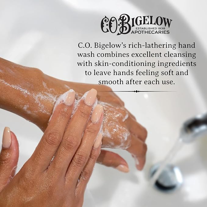 C.O. Bigelow Bergamot Hand Wash, Iconic Collection Liquid Hand Soap - Image 3