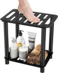 Shower Stool for Inside Shower, Shower Bench Stool by XEENEW