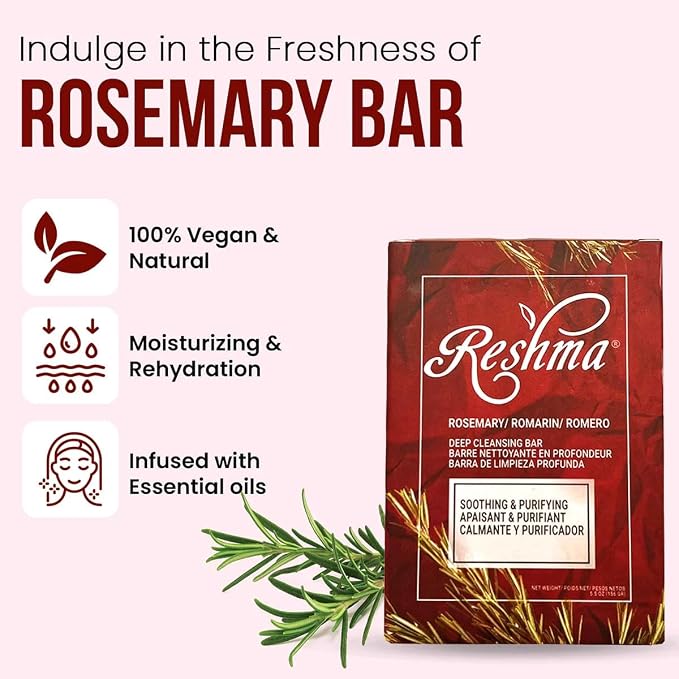 Reshma Beauty Rosemary Soap | Infused - Image 5