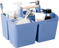 rejomiik Portable Shower Caddy Basket Plastic Cleaning Caddy Organizer Storage by rejomiik