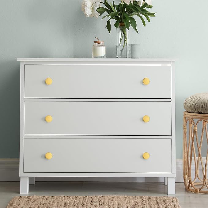 Ravinte 45 Pack Cabinet Knobs Gold Kitchen Cabinet Knobs Round Dresser Drawer - Image 4