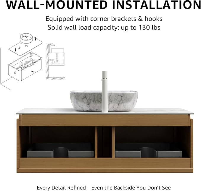 36” Floating Bathroom Vanity - Image 7