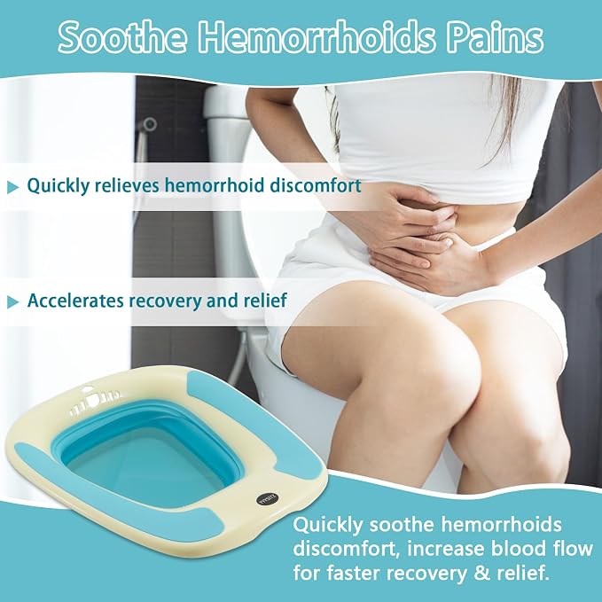 Sitz Bath, Sitz Bath for Hemorrhoids, Sitz Bath for Toilet Seat, Sitz Bath for - Image 2