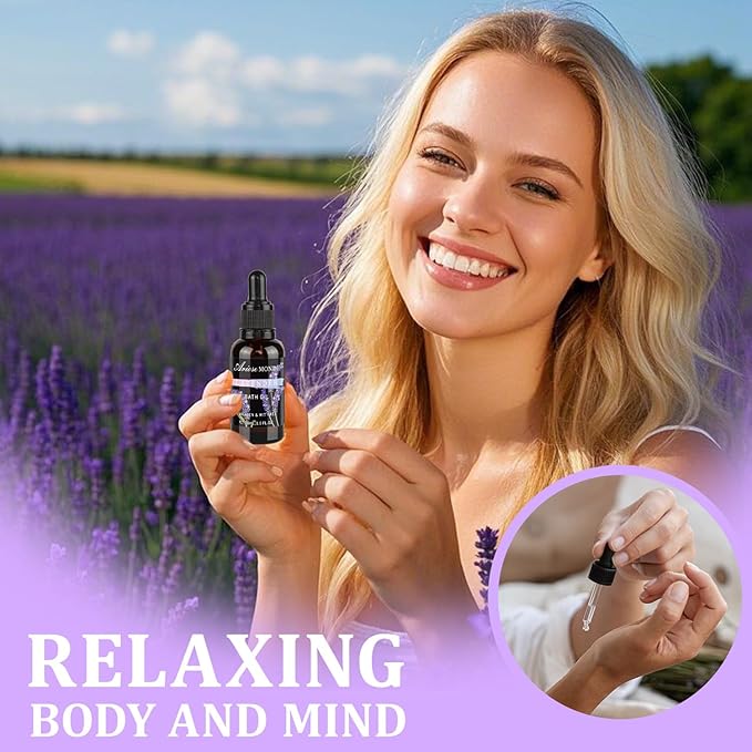 Spa Gift Basket Set, Lavender Home Spa Gifts - Image 4